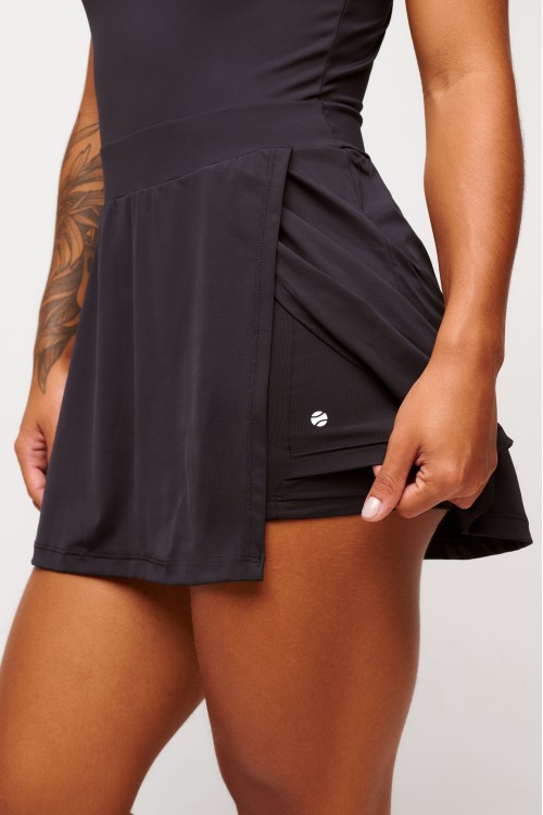 Vestido Preto Racquet