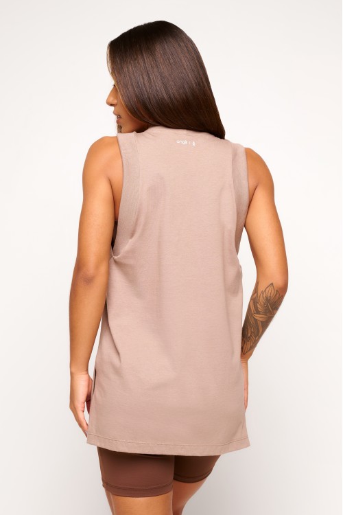 Regata Nude de Algodão Summit