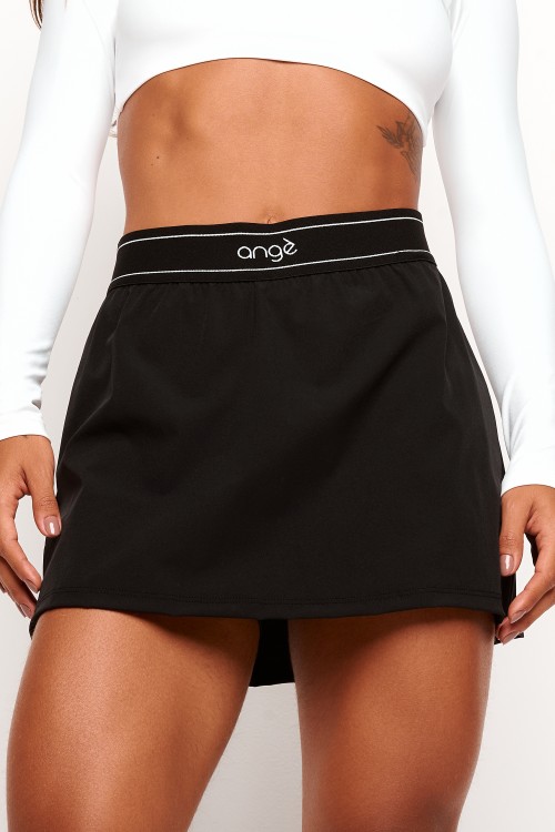 Short Saia Preto CasualMotion